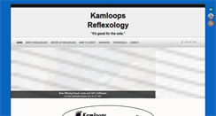 Desktop Screenshot of kamloopsreflexology.com